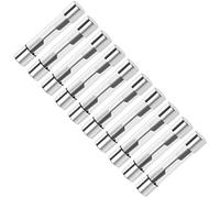 sourcing map Fuses 15A DC 32V 6x32mm Stereo Alarm Amplifier Glass 10pcs