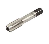 sourcing map G1/8-28 BSP 55 Degree 4 Flutes High Speed Steel HSS Pipe Thread Tap 10x53mm