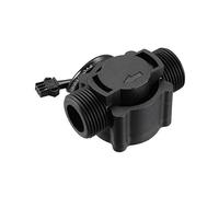 sourcing map G3/4 Hall Effect Liquid Water Flow Sensor Switch Flowmeter Counter DC5V 1-60L/min Black FS300A