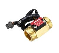 sourcing map G3/4 Hall Effect Liquid Water Flow Sensor Switch Flowmeter Meter Counter DC 5V 1-30L/min YF-B5