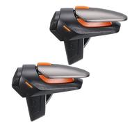 sourcing map Gaming Trigger Mobile Game Controller 1 Pair Single Shot Fire Keys Universal Shooter Sensitive for 4.7-6.5 Inch Cell Phone
