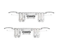 sourcing map Gaming Trigger Mobile Game Controller 1 Pair Six-Finger Linkage Fire Key High Sensitive Clear for 4.7-6.5 Inch Cell Phone