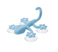 sourcing map Gecko Shape Hard Plastic Suction Hat Adjustable Hanger Hook