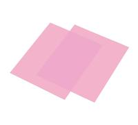 sourcing map Gel Light Filter Pink Transparent Correction Lighting Gel Filter 16x20 inch Plastic Sheets for Film Photo Video Party Pack of 4