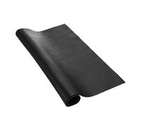 sourcing map Genuine Leather Sheet, 7.9" x 11.8" Natural Distressed Cowhide Full Grain Leather Pieces, Pre Cut Sheets for Crafting, Sewing, Tooling, Sheath Making, Black