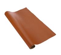 sourcing map Genuine Leather Sheet, 7.9" x 11.8" Natural Distressed Cowhide Full Grain Leather Pieces, Pre Cut Sheets for Crafting, Sewing, Tooling, Sheath Making, Orange