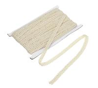 sourcing map Gimp Braid Trim, 1/2" x 14 Yards Polyester Woven Braid Fabric Upholstery Trim for Sewing Costume DIY Crafts Home Decoration, Beige