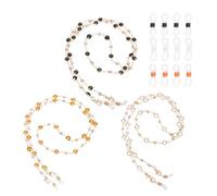 sourcing map Glasses Chain, Rhinestones Eyeglasses Strap Stylish Mask Lanyard Chains with Chain End for Women