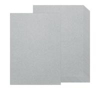 sourcing map Glitter Cardstock,10 Sheets Sparkling Paper Self-Adhesive Glitter Sticker Paper for DIY Projects Arts Craft Christmas Birthday Party Wedding Decor,Grey,80 GSM