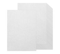 sourcing map Glitter Cardstock,20 Sheets Sparkling Paper Self-Adhesive Glitter Sticker Paper for DIY Projects Arts Craft Christmas Birthday Party Wedding Decor,Silvery,80 GSM