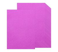 sourcing map Glitter Cardstock,20 Sheets Sparkling Paper Self-Adhesive Glitter Sticker Paper for DIY Projects Arts Craft Christmas Birthday Party Wedding Decor,Dark Rose,80 GSM