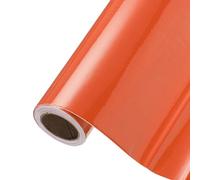 sourcing map Glossy Orange Contact Paper 15.7" x 197" Self-Adhesive Peel and Stick Countertop Waterproof Wallpaper for Desk Furniture Wardrobe Countertop Cabinet Kitchen Bathroom