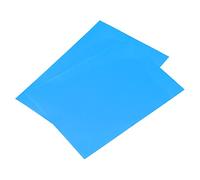 sourcing map Glow in the Dark Paper, Self-Adhesive Sticker A4 (8.2 x 11.6inch) Blue for DIY Room Decorations Sign Making Pack of 2