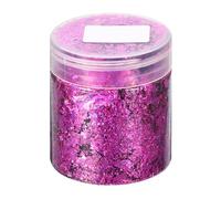 sourcing map Gold Foil Flakes for Resin, 3g Metallic Foil Flakes, Imitation Gold Foil Flakes Metallic Leaf for Nail Art, Resin Art, Crafts, Painting, Candle and Jewelry Making, Purple Red