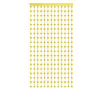 sourcing map Gold Stars Backdrop, Gold Curtains 3.3x6.6ft Glitter Star Twinkle Decor Foil Fringe Garland Banner Decorations for New Year Birthday Party Wedding Celebration