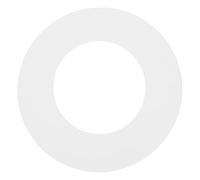 sourcing map Goof Rings, 3" ID 5.3" OD Steel Flat Goof Trim Ring Light Cover Plate Flush Mount Can Converter for Recessed Downlight Vent Ceiling Medallion Wall Hole Decor, Matte White