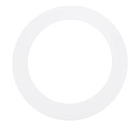 sourcing map Goof Rings for 8" Recessed Lights, 8.1" ID 10" OD Steel Flat Goof Trim Ring Can Light Cover Plate Flush Mount Can Converter for Ceiling Wall Hole Decorative, Matte White