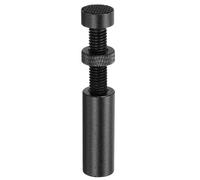 sourcing map Graphics Card GPU Support Bracket, GPU Stand Holder Magnetic Base 49-80mm Adjustable Height Brace for Desktop Video Card, Aluminum Alloy Black