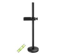 sourcing map Graphics Card GPU Support Bracket, GPU Stand Holder Vertical Base 10-170mm Adjustable Brace for Desktop Video Card with Level, Aluminum Black