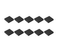 sourcing map Graphite Block Ingot Rectangle Graphite Electrode Plate Board 45x45x10mm for Melting Casting, Electrolysis Electroplating, 10 Pcs