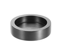 sourcing map Graphite Ingot Mould 50x13mm, Round Crucible Mould for Casting Gold Silver Copper Brass Aluminum, Melting, Refining