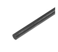 sourcing map Graphite Rod, Graphite Stirring Rod Cylinder Stick Carbon Rod 250x5mm Black for Electrode, Melting Casting, Crucibles, Pack of 1