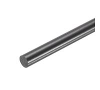 sourcing map Graphite Rod, Graphite Stirring Rod Cylinder Stick Carbon Rod 300x6mm Black for Electrode, Melting Casting, Crucibles, Pack of 3
