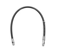 sourcing map Grease Gun Hose 19.8" 10000 PSI Spring Flex High Pressure Quick Release Grease Replacement with Coupler 1/8" NPT Threads for Grease Gun, Black
