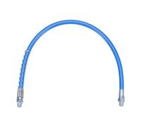 sourcing map Grease Gun Hose 20" 10000 PSI Spring Flex High Pressure Quick Release Grease Replacement with Coupler 1/8" NPT Threads for Grease Gun, Blue