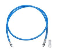 sourcing map Grease Gun Hose Kit 59" 10000 PSI Spring Flex High Pressure Quick Release Grease with Grease Gun Coupler 1/8" NPT Threads for Grease Gun, Blue