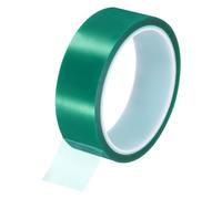 sourcing map Green Heat Tape, 1 Roll 30mmx33m 108ft High Temperature Heat Resistant Tape for Sublimation,Heat Vinyl Press,Heat Transfer, Circuit Board, No Residue