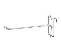 sourcing map Grid Wall Display Hooks Store Garage Storage Wall Organizers 8 Inch Silver, Pack of 12