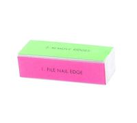 sourcing map Guitar Nail Art Acrylic 4-Ways Buffer Sanding Block Manicure File Multicolor