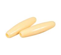 sourcing map Guitar Single Tremolo Arm Bar Tip Cap 5mm Dia ABS Yellow Cover for Electric Guitars Arm Crank Handles, Pack of 2