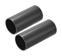 sourcing map Guitar Slide 51mm 60mm Stainless Steel Guitar Finger Slide Black 2 Pack