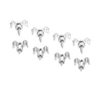 sourcing map Guitar String Trees String Retainer Guides Silver for Electric Guitar Bass Parts Replacement with Screws 4 Set