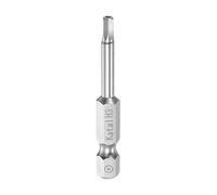 sourcing map H3 Hex Screwdriver Bit 1/4" Hex Shank 2" Length Magnetic Security Screw Driver Power Tool