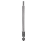 sourcing map H4.0 Hex Head Drill Bit Wrench 4mm Metric Flat Tip 1/4" Hex Shank 110mm (4.3") Long Magnetic Hexagonal Screw Driver Socket Industrial Screwdriver Power Bits