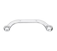 sourcing map Half Moon Double Box Wrench Metric 11mm x 13mm 12-Point Carbon Steel Double End Half Moon-Shaped Ratcheting Wrench C-Shape Box Wrenches Tools for Repairs