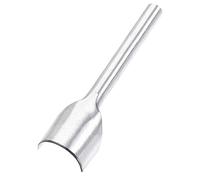 sourcing map Half-Round Shaped Leather Cutter Punch 25mm Strap End Punch Tool for Crafting Strap Belt Wallet and Bag