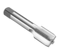 sourcing map Hand Bottom Tap 1-1/8-12 UNF 2B Thread Bottoming Style Threading Taps High Speed Steel HSS6542 Straight Flutes Screw Tapping Tool