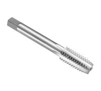 sourcing map Hand Bottom Tap 1/2-12 BSW 2B Thread Bottoming Style Threading Taps High Speed Steel HSS6542 Straight Flutes Screw Tapping Tool