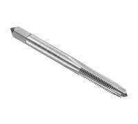 sourcing map Hand Bottom Tap 1/4-28 UNF 2B Left Hand Thread Bottoming Style Threading Taps High Speed Steel HSS6542 Straight Flutes Screw Tapping Tool