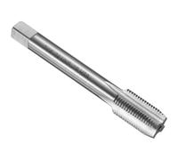 sourcing map Hand Bottom Tap 7/16-24 UNF 2B Thread Bottoming Style Threading Taps High Speed Steel HSS6542 Straight Flutes Screw Tapping Tool