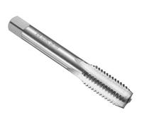 sourcing map Hand Bottom Tap 9/16-12 UNC 2B Thread Bottoming Style Threading Taps High Speed Steel HSS6542 Straight Flutes Screw Tapping Tool