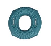 sourcing map Hand Grip Strength Trainer, 3" 50-60 Lbs Silicone Rings Finger Forearms Exercise Grip Squeezer for Athletes Workout, Rock Climbing, Haze Blue