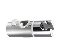 sourcing map Hand Held Shower Bracket 26mm Adjustable Height Angle Sprayer Holder for Slide Bar