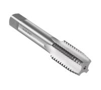 sourcing map Hand Plug Tap 1-3/8"-6 UNC 2B Thread Plug Style Taps Straight Flute Screw Tapping Threading Tool High Speed Steel HSS6542