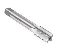 sourcing map Hand Plug Tap 11/16-16 UNS 2B Thread Plug Style Taps Straight Flute Screw Tapping Threading Tool High Speed Steel HSS6542