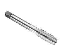 sourcing map Hand Plug Tap M12 x 1.5 H2 Metric Thread Plug Style Taps Straight Flute Screw Tapping Threading Tool 9CrSi Alloy Tool Steel